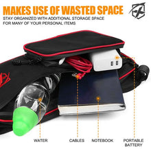 Load image into Gallery viewer, Xprite Rear Side Door Storage Bags Can-Am Maverick/X3/Max/XRS/XDS/Turbo R (2017-2020) Red / White - Red Alternate Image