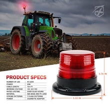 Load image into Gallery viewer, Xprite LED Beacon Strobe Light Nova Series 20W - Blue / Red / White - Blue Alternate Image