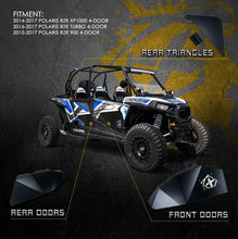 Load image into Gallery viewer, Xprite Lower Door Panel Inserts Polaris RZR/S/900/XP/1000/Turbo (2014-2020) UTV-RZR-TRI-G1 - Default Title Alternate Image