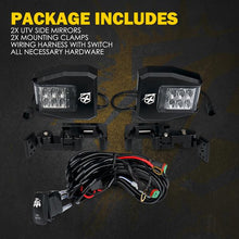 Load image into Gallery viewer, 134.99 Xprite UTV Multi-Angle Side Mirrors LED Spot Lights and Anti-Glare Mirrors - Clear / Smoke - Redline360 Alternate Image