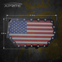 Load image into Gallery viewer, Xprite Black Steel Mesh Grille Polaris RZR/900/S/1000 XP (2014-2018) w/ 8" LED Lightbar / w/ Flag - W/ Lightbar Alternate Image