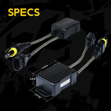 Load image into Gallery viewer, Xprite Reflex Series LED Headlight Canbus Anti-Flicker Resistor Decoder for 9005, H10, 9006, HB4 (1 Pair) HL-CANBUS-9005-G1 - Default Title Alternate Image