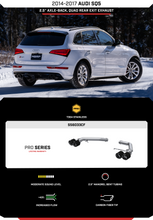 Load image into Gallery viewer, MBRP Exhaust Audi SQ5 3.0T (14-17) 2.5" Axleback - T304 Stainless Steel / Dual Rear Exit w/ Quad Carbon Fiber Tips - Default Title Alternate Image