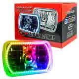 Load image into Gallery viewer, 103.45 Oracle Sealed Beam Headlight Ford Ranger (83-88) [7X6&quot; H6054] White / Blue / Red / Green / Amber / UV/Purple / ColorSHIFT - Redline360 Alternate Image