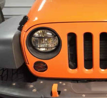 Load image into Gallery viewer, Kentrol Front Marker Cover Jeep Wrangler JK (2007-2018) Polished or Black Alternate Image