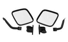 Load image into Gallery viewer, Kentrol Mirror Jeep Wrangler TJ/JK (1997-2018) E-Z Detach - Polished or Black - Black Textured Alternate Image