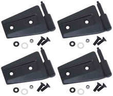 Load image into Gallery viewer, Kentrol Door Hinge Jeep Wrangler JK 2-Door (2007-2018) Polished or Sand Blasted or Black - Textured Black Alternate Image