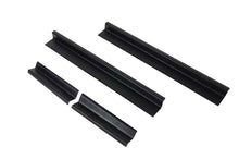 Load image into Gallery viewer, Kentrol Entry Guards  Jeep Wrangler JK (2007-2018) Pair - Polished or Black - 4DR - Black Tetured Alternate Image