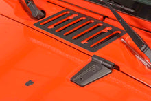 Load image into Gallery viewer, Kentrol Hood Kit Jeep Wrangler JK (2007-2018) Black - Black Alternate Image