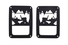 Load image into Gallery viewer, Kentrol Tail Light Guards Jeep Wrangler JK / Rubicon / Umlimited (2007-2015) Heritage Style - Default Title Alternate Image
