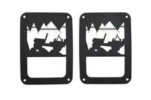 Load image into Gallery viewer, Kentrol Tail Light Guards Jeep Wrangler JK / Rubicon / Umlimited (2007-2015) Heritage Style - Default Title Alternate Image