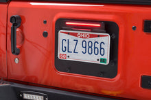 Load image into Gallery viewer, Kentrol License Plate Mount Jeep Wrangler JK/Rubicon/Unlimited (2007-2018) Back Side w/ LED - (2010-2018) Alternate Image