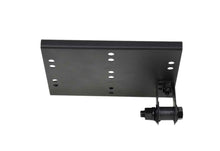 Load image into Gallery viewer, Kentrol License Plate Bracket for Jeep w/ D-Ring Shackle Mounted - Black Alternate Image