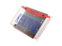 Load image into Gallery viewer, Kentrol License Plate Bracket for Jeep w/ D-Ring Shackle Mounted - Black Alternate Image
