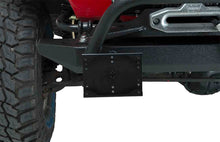 Load image into Gallery viewer, Kentrol License Plate Bracket for Jeep w/ D-Ring Shackle Mounted - Black Alternate Image