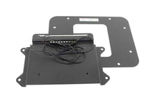 Load image into Gallery viewer, Kentrol License Plate Mount Jeep Wrangler JK/Rubicon/Unlimited (2007-2018) Back Side w/ LED - (2007-2009) Alternate Image