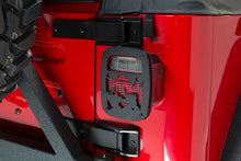 Load image into Gallery viewer, Kentrol Tail Light Guards Jeep Rubicon / Unlimited / Wrangler JK/CJ/YJ (1976-2006) Heritage Style - Default Title Alternate Image
