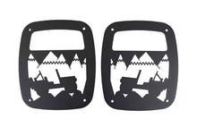 Load image into Gallery viewer, Kentrol Tail Light Guards Jeep Rubicon / Unlimited / Wrangler JK/CJ/YJ (1976-2006) Heritage Style - Default Title Alternate Image