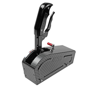 375.95 B&M Automatic Gated 2, 3 & 4-Speed Shifter - Stealth Magnum Grip Pro Stick  (Carbon Fiber) - 81059 - Redline360