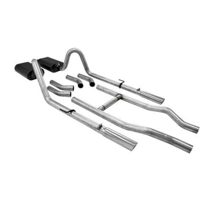 914.95 Flowmaster Exhaust Chevy One-Fifty Series V8 [Header Back- American Thunder] (1955-1957) 817174 - Redline360