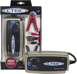 153.99 CTEK Battery Charger - MULTI US 7002 12-Volt 7 Amp - 56-353 - Redline360