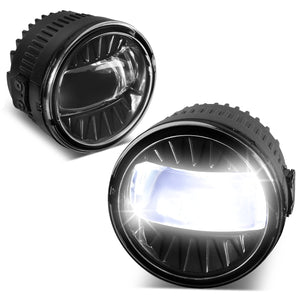 DNA LED Projector Fog Lights Nissan Frontier (05-09) OE Style - Clear Lens