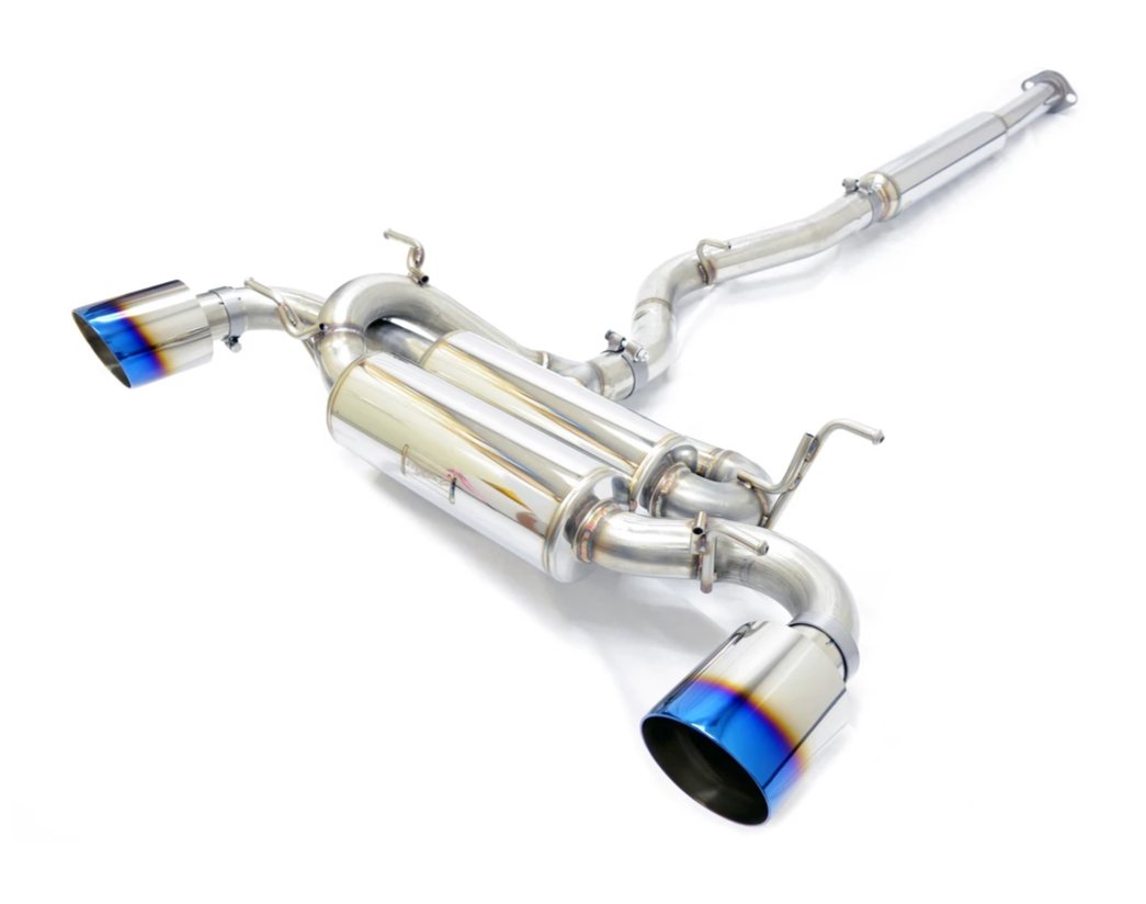 Invidia 12+ Subaru BRZ / Toyota 86 N2 60mm Single Layer Titanium Burnt Tips Cat-Back Exhaust (HS12SS (HS12SST6N21GT Invidia 12+ Subaru BRZ / Toyota 86 N2 60mm Single Layer Titanium Burnt Tips Cat-Back Exhaust (HS12SS (HS12SST6N21GT