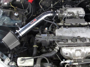 157.70 HPS Short Ram Air Intake Honda Civic EX HX Si (1996-2000) Blue / Polished / Red / Black - Redline360