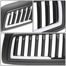 Load image into Gallery viewer, DNA Grill Dodge Ram 1500 (09-12) [Badgeless Vertical Slat Style] Glossy Black or Matte Black Alternate Image