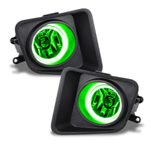Load image into Gallery viewer, Oracle LED Fog Light Halo Kit Toyota Tundra (2014-2018) White or Green - Green Alternate Image