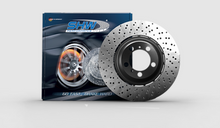 Load image into Gallery viewer, SHW Drilled Brake Rotors BMW M3 E90 E92 E93 (08-13) Front/Rear Passenger or Driver Side Alternate Image