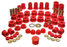 Load image into Gallery viewer, Energy Suspension Hyper-Flex Master Bushing Set Toyota 4Runner (90-95) Red or Black - Red Alternate Image