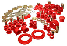Load image into Gallery viewer, Energy Suspension Hyper-Flex Master Bushing Set Toyota Tacoma (01-04) Red or Black - Red Alternate Image