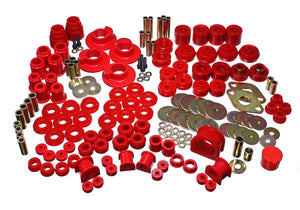 533.28 Energy Suspension Hyper-Flex Master Bushing Set Toyota 4Runner 2.7L/3.4L (98-99) Black or Red - Redline360