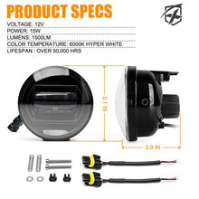 Load image into Gallery viewer, Xprite LED Fog Lights Toyota Sequoia (08-15) Tundra (07-13) White / Amber - White Alternate Image