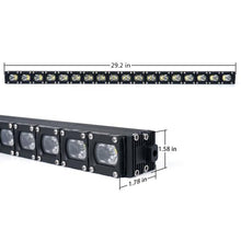Load image into Gallery viewer, Xprite CREE LED Spot Flood Combo Light Bar C7 Cosmos Series - 10" / 20" / 30" - 10" Alternate Image
