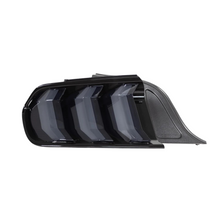 Load image into Gallery viewer, Winjet LED Tail Lights Ford Mustang S550 (15-23) Euro Style Clear Lens With Sequential Turn Signals - Gloss Black CTRNG0680 - Gloss Black / Clear Alternate Image