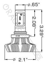 Load image into Gallery viewer, 134.96 Oracle LED Conversion Kit Chevy Camaro (16-18) [9005 / HB3] 5239-001 - Redline360 Alternate Image