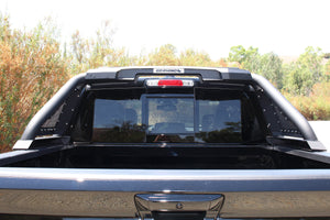 1150.95 Go Rhino Sport Bar 2.0 GMC Sierra (14-19) [w/o Power Actuator Mount] Polished or Textured Black - Redline360