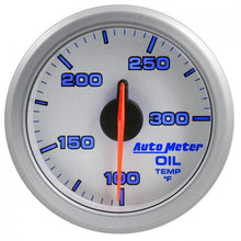 Load image into Gallery viewer, 229.96 Autometer AirDrive Series Air-Core Oil Temperature Gauge (2-1/16&quot;) Silver - 9140-UL - Redline360 Alternate Image