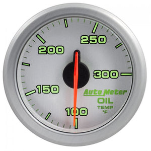 229.96 Autometer AirDrive Series Air-Core Oil Temperature Gauge (2-1/16") Silver - 9140-UL - Redline360