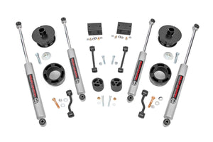 Rough Country Lift Kit Jeep Wrangler JL 4WD 2/4 Door (18-22) 2.5" Suspension Lift Kit w/ or w/o Shocks