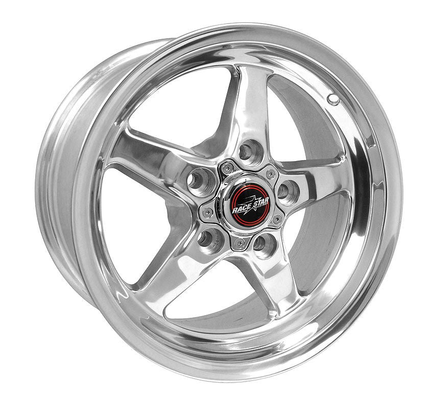 202.97 Race Star Wheels Drag Star (15x8, 5x4.75, +19.0 Offset) Black Chrome or Polished - Redline360