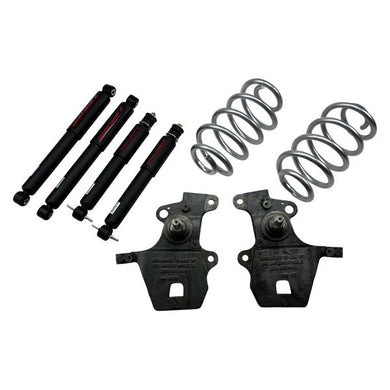 738.88 Belltech Lowering Kit Ford Expedition / Lincoln Navigator [2WD w/ Factory Rear Coil Springs] (97-02) Front And Rear - w/o or w/ Shocks - Redline360