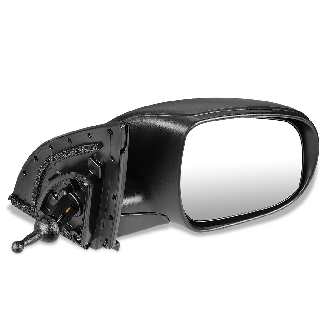 DNA Side Mirror Hyundai Accent (10-11) [OEM Style / Manual + Textured] Passenger Side Only