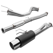 Load image into Gallery viewer, DNA Exhaust Acura Integra GSR / Type-R (94-01) Catback w/ 4.5&quot; Single Exit - Polished / Silver / Burnt / Double Walled Tips Alternate Image