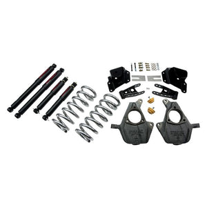 729.79 Belltech Lowering Kit Chevy Silverado / GMC Sierra Std Cab (99-06) Front And Rear - w/o or w/ Shocks - Redline360