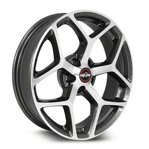 254.37 Race Star Wheels 95 Recluse (17x4.5, 5x115, +25.4 Offset) Black Chrome/Chrome/Metallic Gray - Redline360