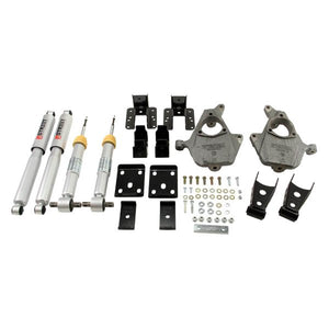 695.69 Belltech Lowering Kit Chevy Silverado / GMC Sierra 2WD All Cabs (14-15) Front And Rear - w/ or w/o Shocks - Redline360