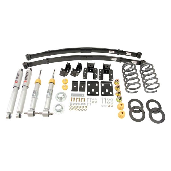 1216.33 Belltech Lowering Kit Chevy Silverado / GMC Sierra 2WD Std Cab (14-15) Front And Rear - w/ or w/o Shocks - Redline360